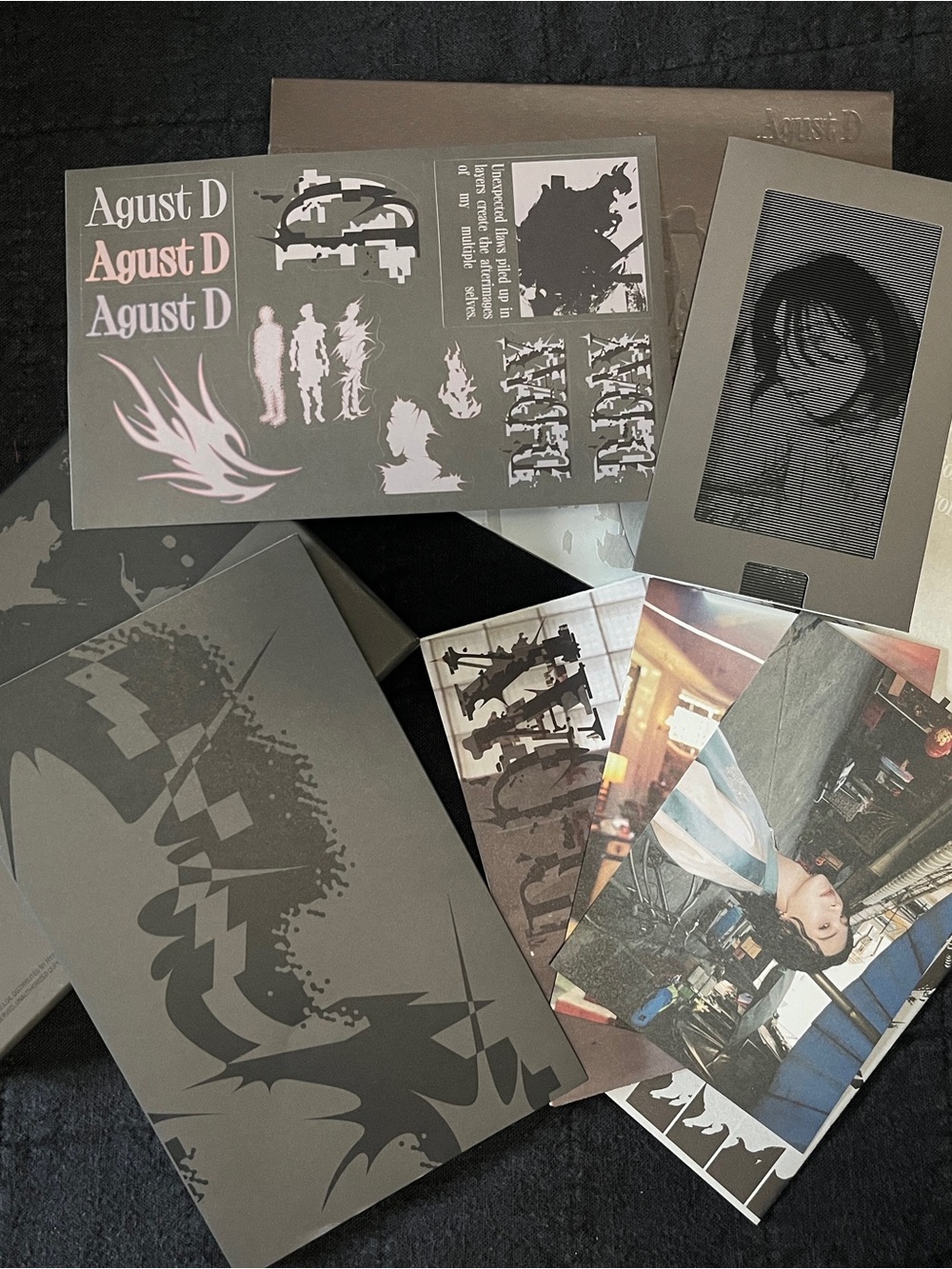 Agust-D D-Day Album Box - No CD